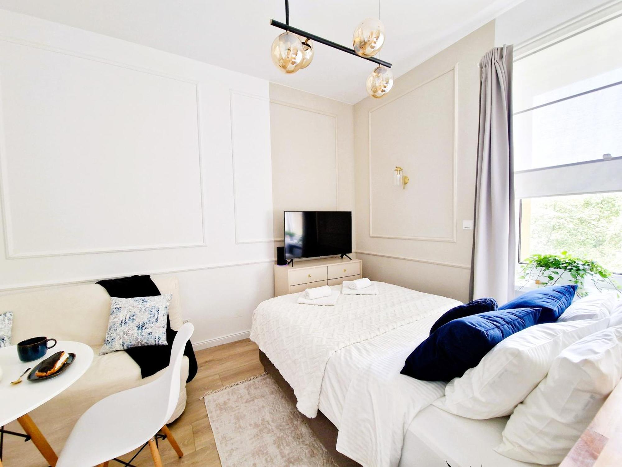 ורשה J&W Apartments Grojecka Glam Flat מראה חיצוני תמונה