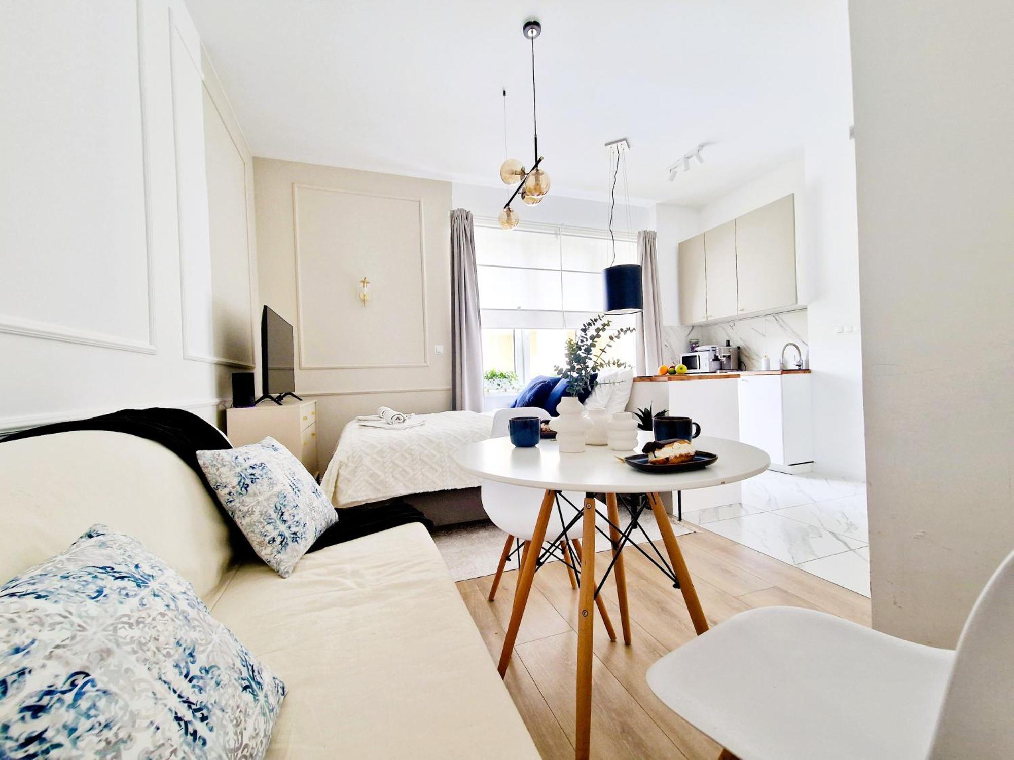 ורשה J&W Apartments Grojecka Glam Flat מראה חיצוני תמונה