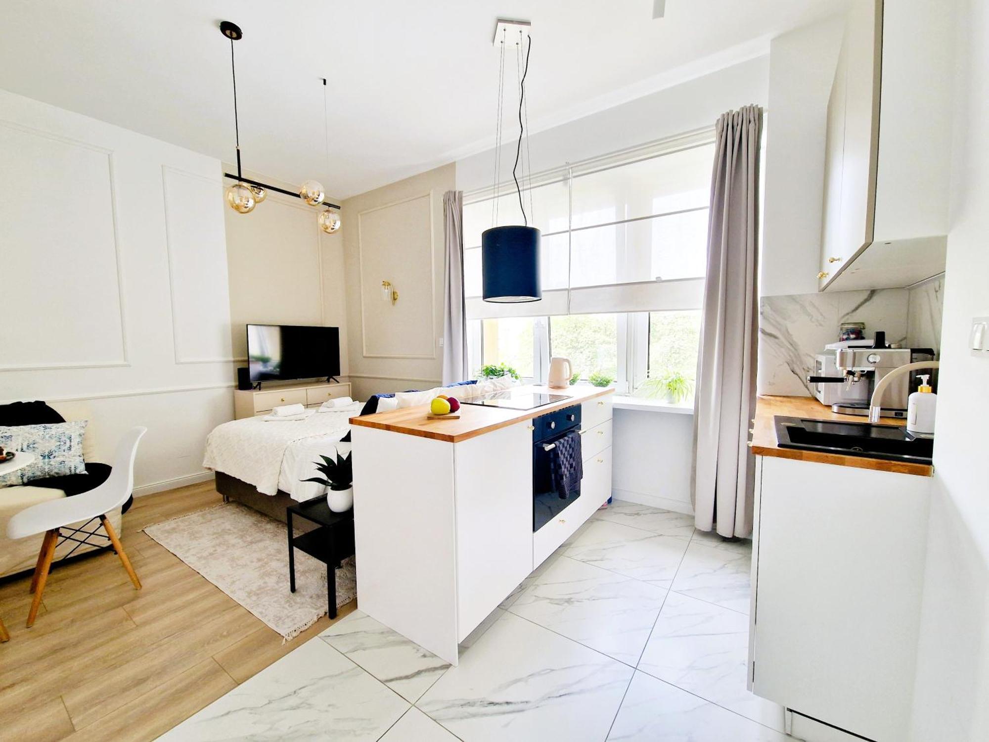 ורשה J&W Apartments Grojecka Glam Flat מראה חיצוני תמונה